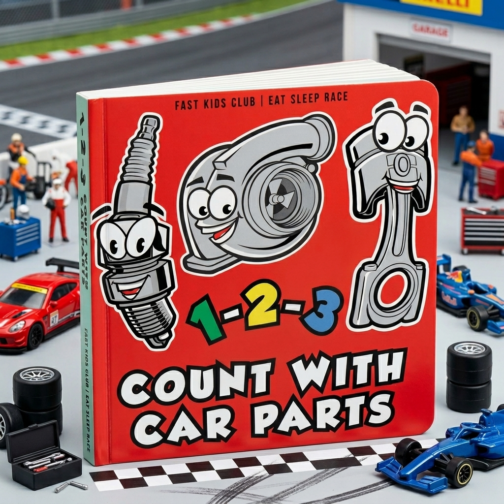 123 Count with Car Parts