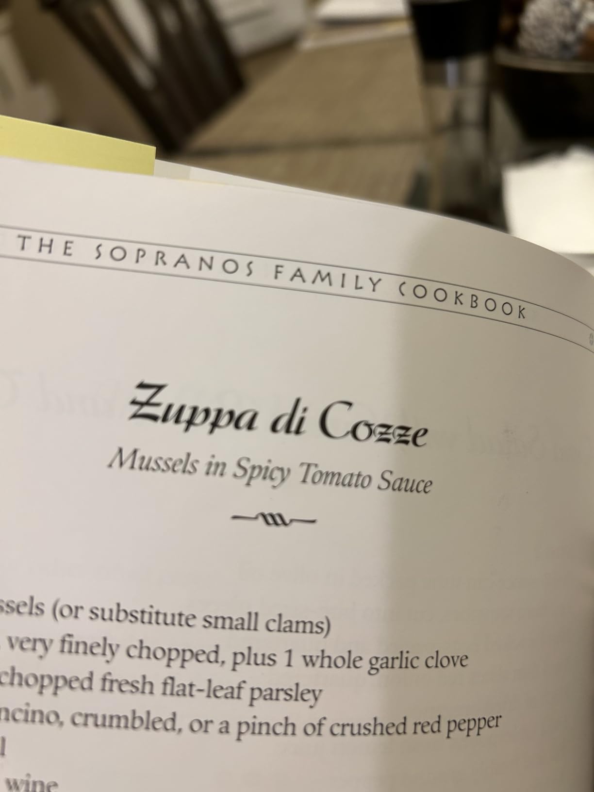 The Sopranos Family Cookbook (50% OFF)