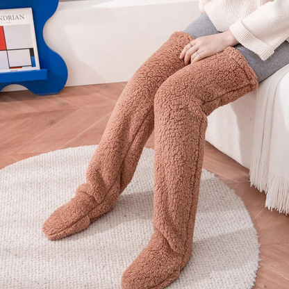 Cozy SNUGRRS Teddy Leg Warmers