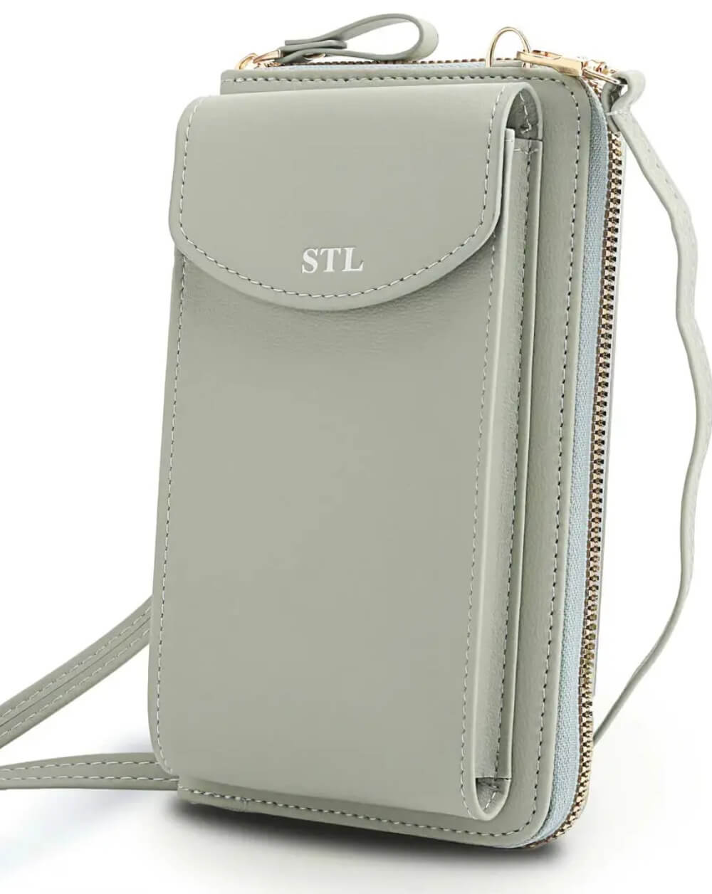 Stylish STL Crossbody Clutch Wallet