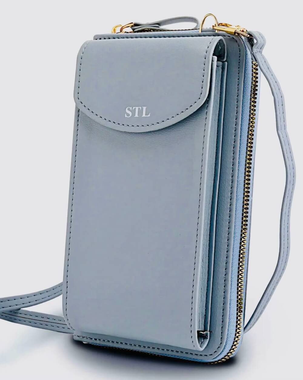 Stylish STL Crossbody Clutch Wallet