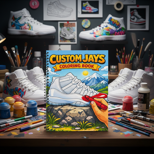 Custom Jays Coloring Book